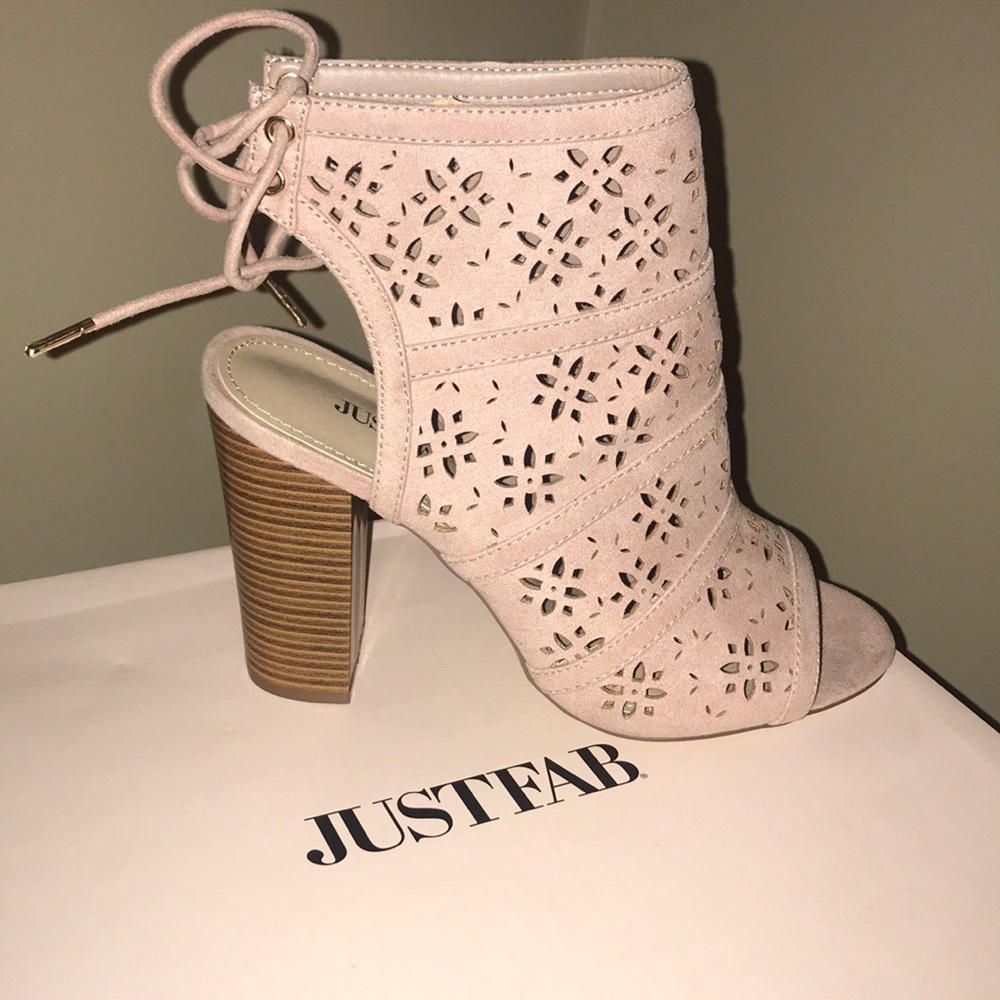 Justfab summer heels